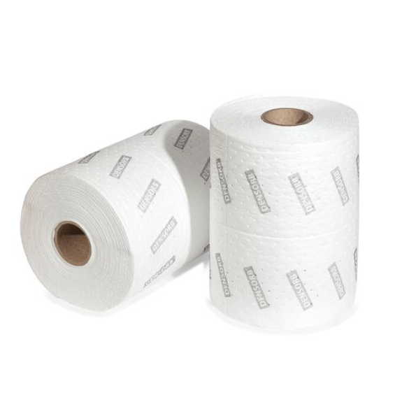 Rouleaux d'absorbants  Hydrocarbures, Economy Double heavy, 2 couches, 50 cm x 45 m, 2 pièces-Lire la description