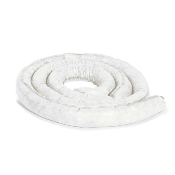 Boudins absorbants  Hydrocarbures, pour endiguer les fuites, longueur : 5 m, 4 pièces-Lire la description