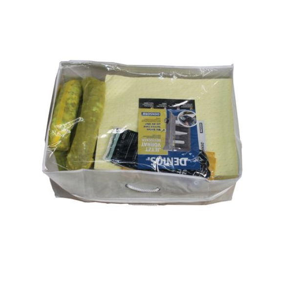 Kit d'absorbants mobile , absorbants en sac compact et léger 50 L,« spécial »-Lire la description