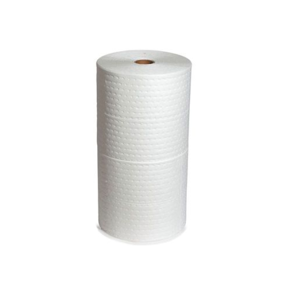 Rouleau d'absorbants  Hydrocarbures, Economy Single heavy, 76 cm x 70 m-Lire la description