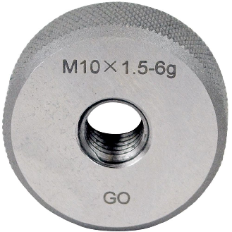 Bague filetée entre" ISO, Ø nominal x pas de filetage: M 22 x 2,5"-Lire la description