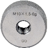 Bague filetée entre" ISO, Ø nominal x pas de filetage: M 6 x 0,75"