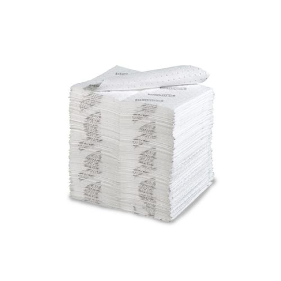 Feuilles absorbantes  Hydrocarbures, Economy Double heavy, 2 couches, 40 x 50 cm, 100 pièces-Lire la description