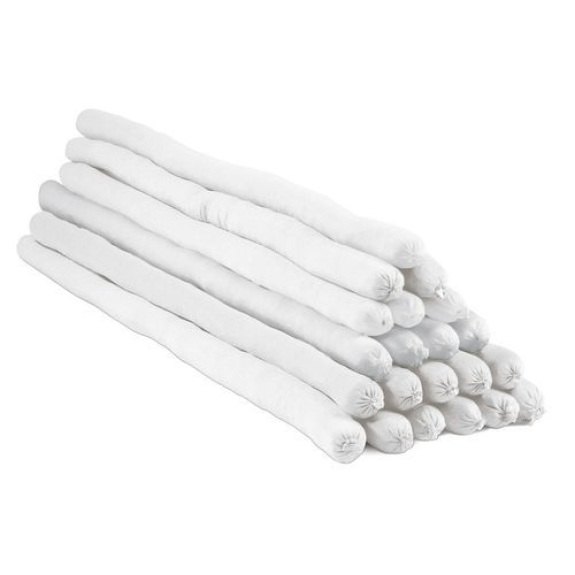 Boudins absorbants  Hydrocarbures, pour endiguer les fuites, longueur : 1,2 m, 20 pièces-Lire la description