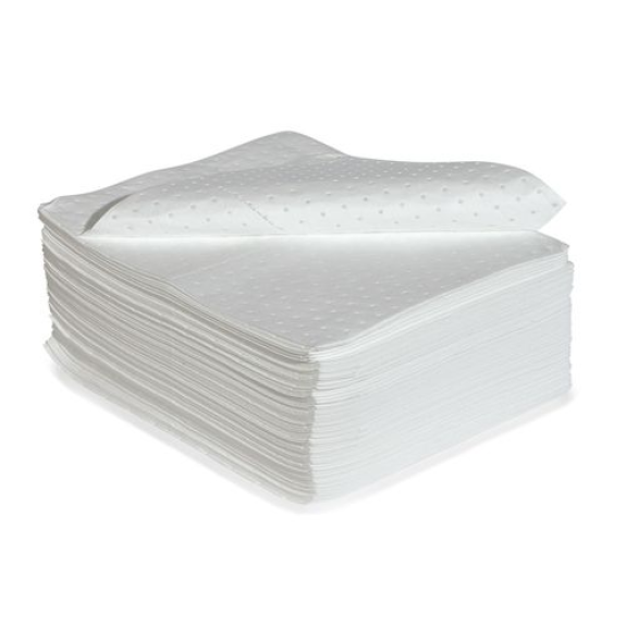 Feuilles absorbantes  Hydrocarbures, Economy Single light, 40 cm x 50cm, 100 pièces-Lire la description