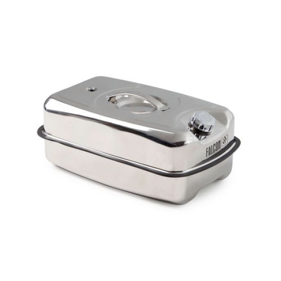 Jerrican de sécurité , inox, avec certification de transport, 5 litres-Lire la description