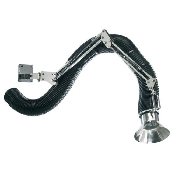 Bras aspirant ATEX avec support inox, longueur de 2,5 m-Beschreibung lesen