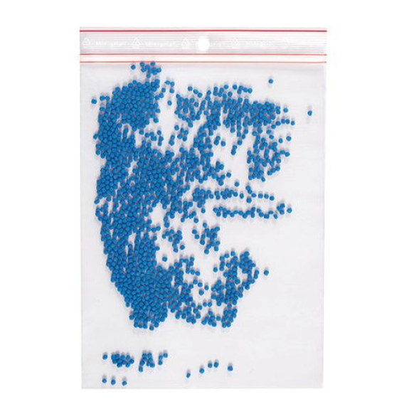 Sac emballage en PELD, épaisseur 60µm, fermeture à pression brevetée, l x L 70 x 100 mm, 100 pièces-Lire la description