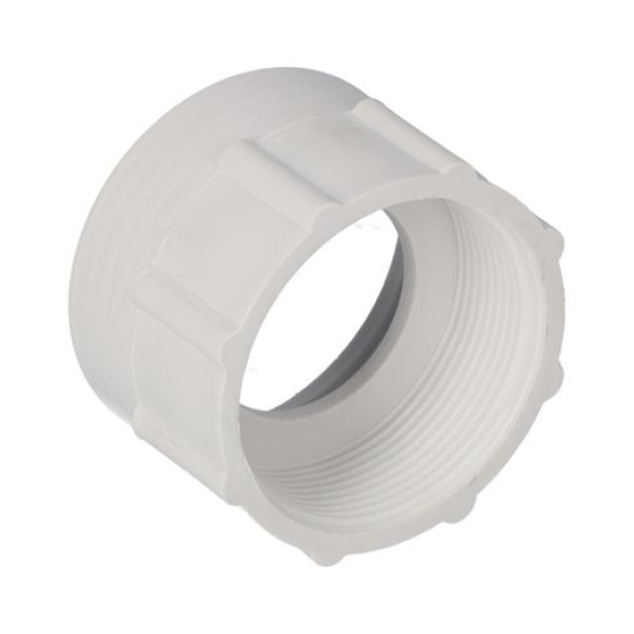 Adaptateur fileté de 2 pouces à pas fin (i) sur 63 mm ASTM (i), blanc Adaptateur fileté de 2 pouces à pas fin (i) sur 63 mm ASTM (i), blanc-Lire la description