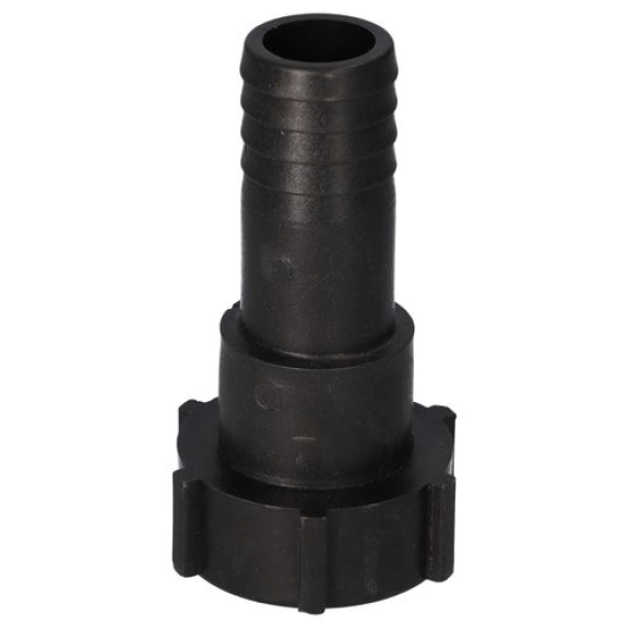 Adaptateur fileté spécial SG 7 de DIN 61 / 31 (i) sur raccord de tuyau 1 1/2 pouce, noir Adaptateur fileté spécial SG 7 de DIN 61 / 31 (i) sur raccord de tuyau 1 1/2 pouce, noir-Lire la description