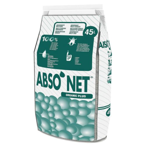 Granulés absorbants végétaux, diamètre 0,25 - 2 mm, certifié PEFC, sac de 45 l Granulés absorbants végétaux, diamètre 0,25 - 2 mm, certifié PEFC, sac de 45 l-Lire la description