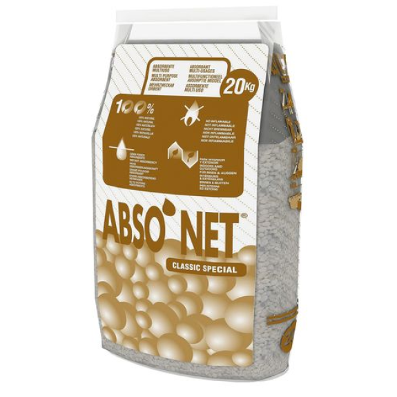 Granulés absorbants, en sépiolite naturelle, diamètre 0,6 - 1,3, sac de 20 kg Granulés absorbants, en sépiolite naturelle, diamètre 0,6 - 1,3, sac de 20 kg-Lire la description