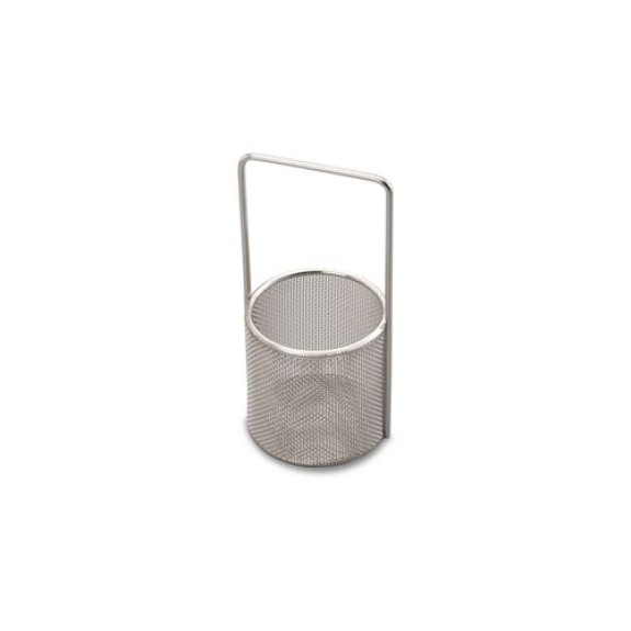 Panier d'immersion en inox pour appareils de nettoyage à ultrasons, diamètre intérieur 55 mm Panier d'immersion en inox pour appareils de nettoyage à ultrasons, diamètre intérieur 55 mm-Lire la description