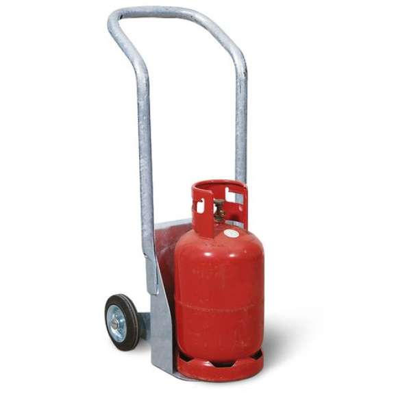 Chariot pour bouteilles de gaz BK-60, pour 1 bouteille, pneus pleins Chariot pour bouteilles de gaz BK-60, pour 1 bouteille, pneus pleins-Lire la description