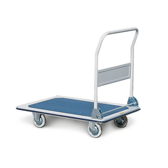 Chariot TW-S 1, en acier, avec plateforme peinte, 1 plateau et 1 arceau Chariot TW-S 1, en acier, avec plateforme peinte, 1 plateau et 1 arceau-Lire la description
