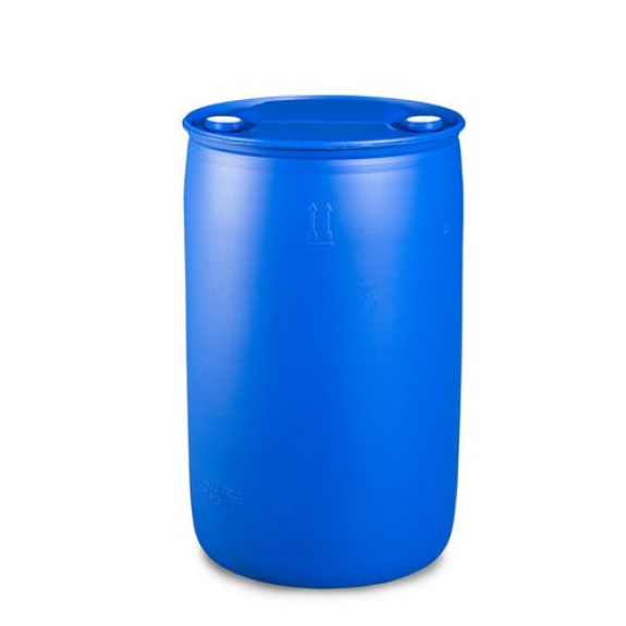 Fût à bonde en plastique, bouchon à vis 2' à pas grossier et 2' TriSure, 220 litres Fût à bonde en plastique, bouchon à vis 2' à pas grossier et 2' TriSure, 220 litres-Lire la description
