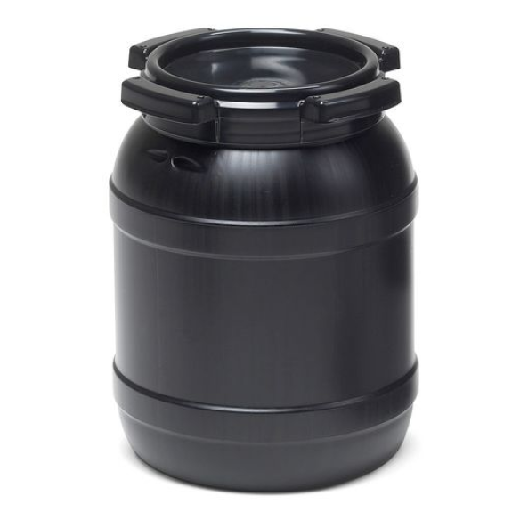 Fût à ouverture large WH 6, avec protection UV, 6 l, noir, homologation UN Fût à ouverture large WH 6, avec protection UV, 6 l, noir, homologation UN-Lire la description