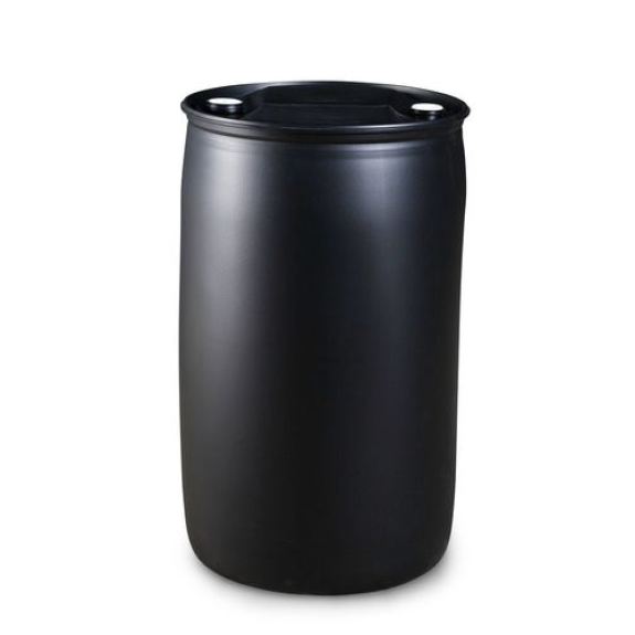 Fût à bonde en plastique, bouchon à vis 2' à pas grossier et 2' TriSure, 220 litres, ATEX Fût à bonde en plastique, bouchon à vis 2' à pas grossier et 2' TriSure, 220 litres, ATEX-Lire la description
