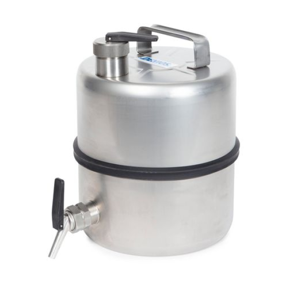 Fût de sécurité, inox, avec robinet de soutirage 3/4", 10 litres Fût de sécurité, inox, avec robinet de soutirage 3/4", 10 litres-Lire la description