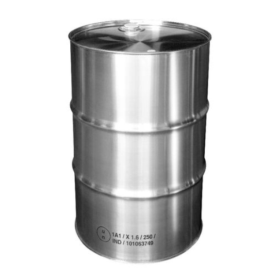 Fût à bonde en acier inoxydable, 216,5 litres-Lire la description