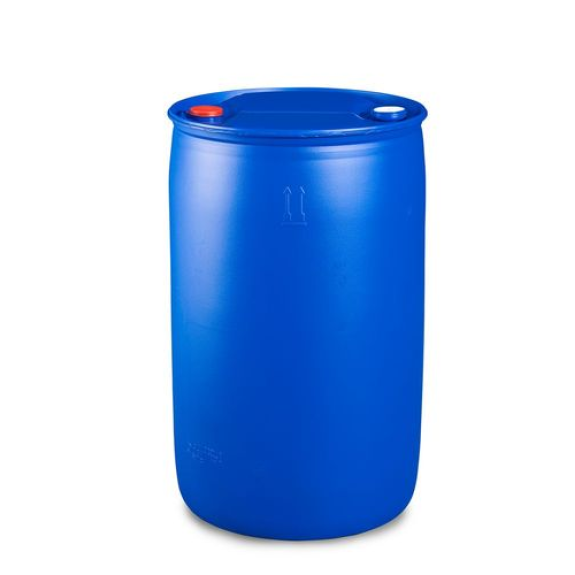 Fût à bonde en plastique, bouchon à vis 3/4'' et 2'', 220 litres-Lire la description