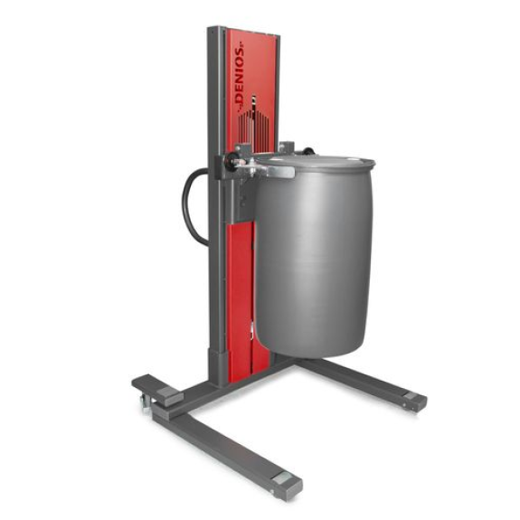 Lève-fût Secu Ex, pince à fût, pour fûts de 200/220l, châssis large, levée de 0-1200 mm, ATEX-Beschreibung lesen
