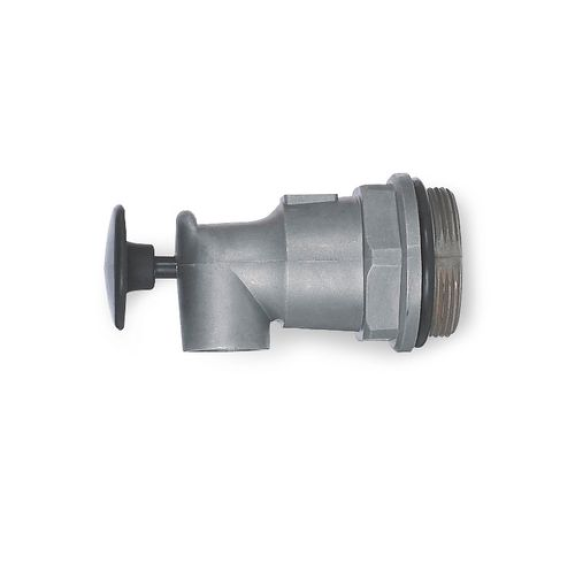 Robinet de soutirage en aluminium, 2", auto fermant Robinet de soutirage en aluminium, 2", auto fermant-Lire la description