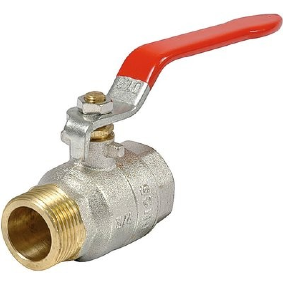Vanne mâle - femelle - Filetage: 1''1/2 | Dn: 40 | Pn: 20 bar | L: 95.5 | L1: 136 | H: 74 Vanne mâle - femelle - Filetage: 1''1/2 | Dn: 40 | Pn: 20 bar | L: 95.5 | L1: 136 | H: 74-Lire la description