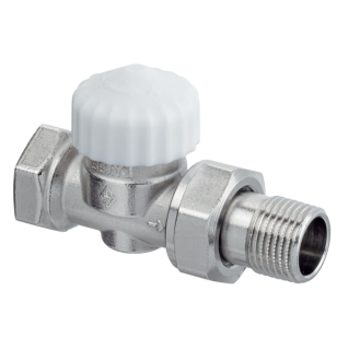 Robinet thermostatique  avec pré-réglagege en continu droit DN15 Réf 3452-02.000-Lire la description