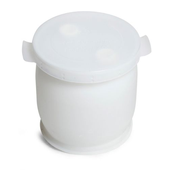 Couvercle de fût en PE pour fûts de 60 litres, transparent, UE = 5-Lire la description