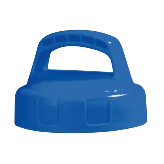 Couvercle fonctionnel pour flacon, sans ouverture, bleu Couvercle fonctionnel pour flacon, sans ouverture, bleu-Lire la description
