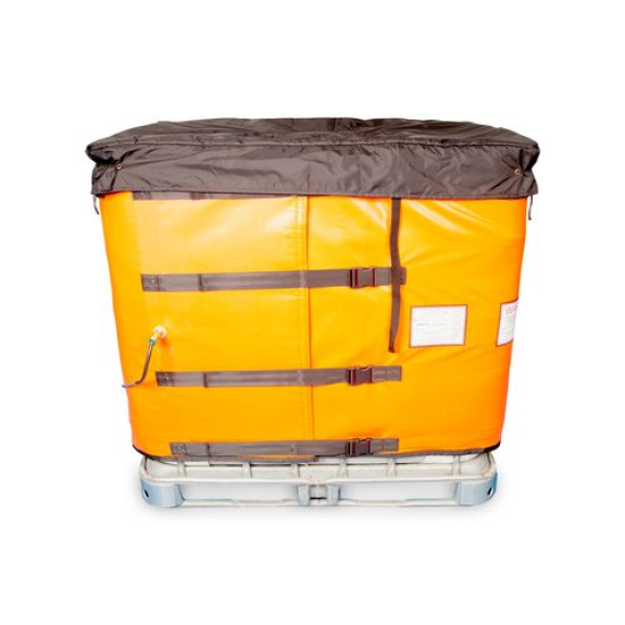 Couverture chauffante pour cuves 1000 litres, ATEX, T4, 4060 - 4310 mm, 960 Watt-Beschreibung lesen