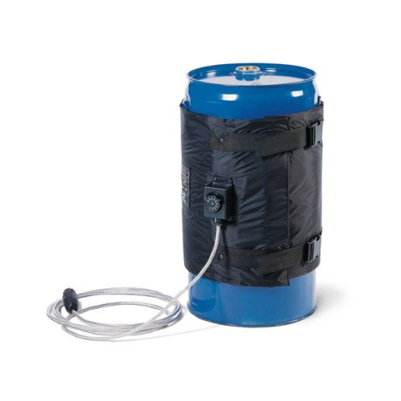 Couverture chauffante pour fûts de 60 litres, thermostat 0 - 90°C , 1100 - 1250 mm, 250 Watt-Lire la description
