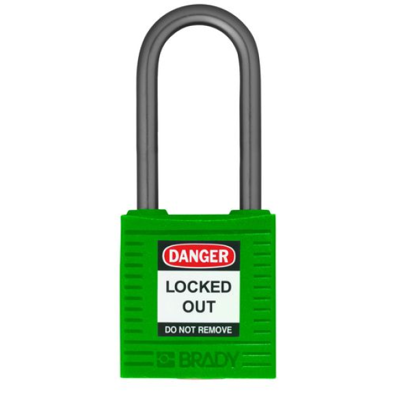 Cadenas de sécurité compact, clés uniques, hauteur d'arceau 38 mm, vert, 6 pcs Cadenas de sécurité compact, clés uniques, hauteur d'arceau 38 mm, vert, 6 pcs-Lire la description
