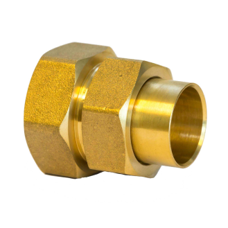 Raccord union F/C laiton  Ø 5/4" F x 35*-Lire la description
