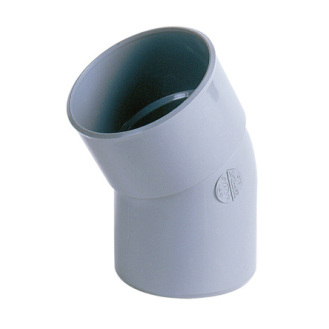 Coude MF 30° PVC décharge  Ø 90*-Lire la description