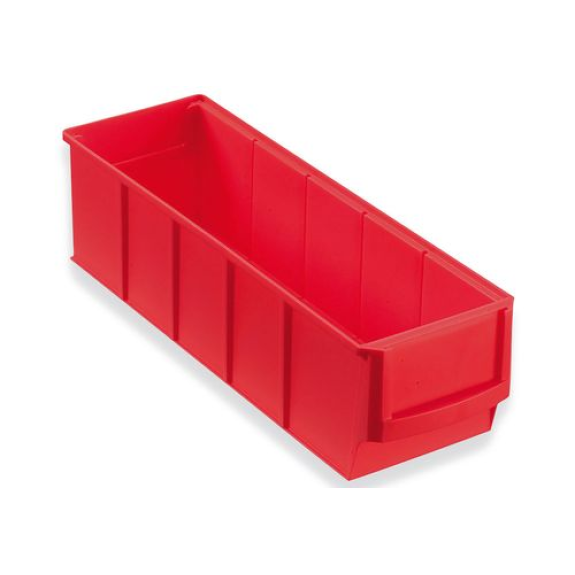 Bac à rayonnage classic-line A1-S, PP, 91 x 300 x 81 mm, rouge, UV = 16 pcs Bac à rayonnage classic-line A1-S, PP, 91 x 300 x 81 mm, rouge, UV = 16 pcs-Lire la description