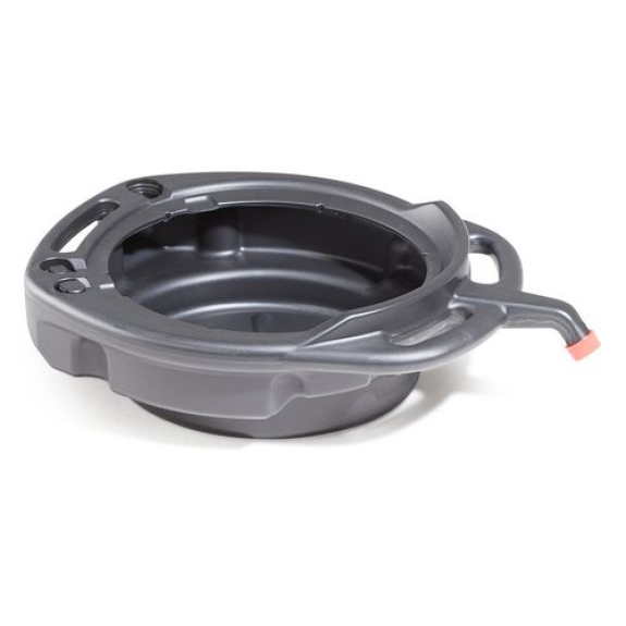 Bac pour huiles usagées et liquides de refroidissement, ouvert, rond, 11 litres Bac pour huiles usagées et liquides de refroidissement, ouvert, rond, 11 litres-Lire la description