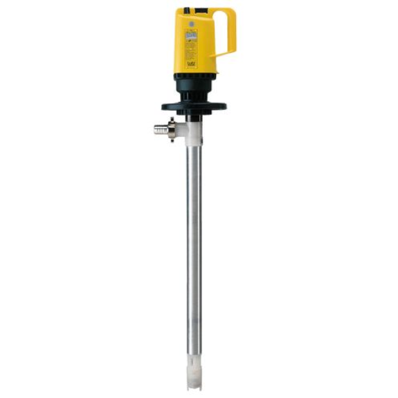 Pompe électrique de vidange de fût, pour huile minérale, plongeur 1000 mm, sans accessoires Pompe électrique de vidange de fût, pour huile minérale, plongeur 1000 mm, sans accessoires-Lire la description