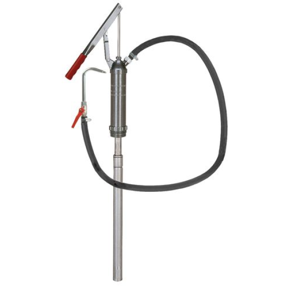 Pompe manuelle à levier FL 205, pour solvants inflammables, avec robinet à bille Pompe manuelle à levier FL 205, pour solvants inflammables, avec robinet à bille-Lire la description