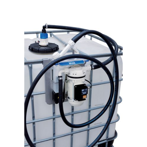 Pompe à urée 230 V pour cuve IBC AdBlue avec système CDS Pompe à urée 230 V pour cuve IBC AdBlue avec système CDS-Lire la description
