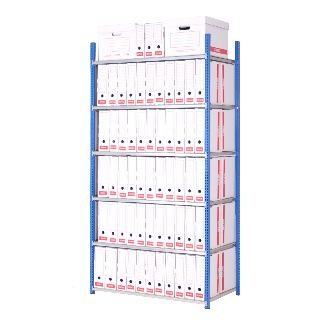 Rayonnage tubulaire 6 niveaux 70 x 100 x 200 cm-Lire la description