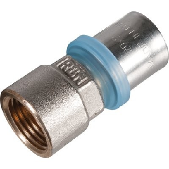 Raccord droit femelle fixe  - Femelle: 1/2'' | Ø: 16-Lire la description