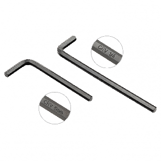 25pcs MM bras court et long bras SAE clés hexagonales CRV en acier, finition noire, Porte-PE-Lire la description
