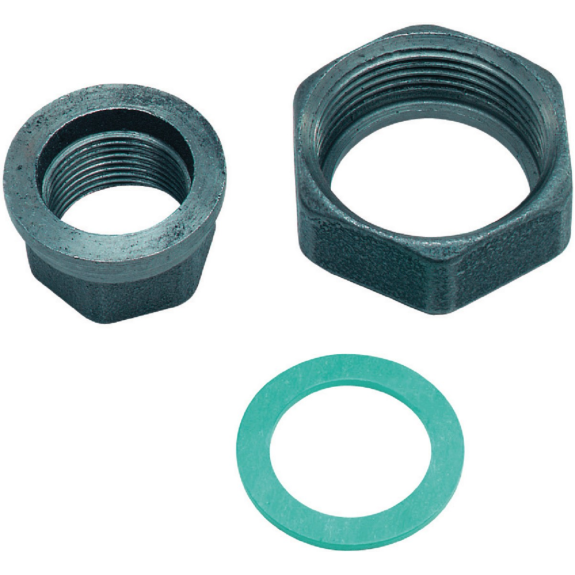 Raccord union ALG25 G 1 1/2 : Rp 1 DN : 25 fte malléable-Lire la description