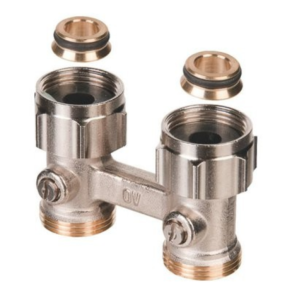 Raccord d'arrêt droit ZB Multiflex  - Filetage: G 3/4'' écrou x G 3/4'' M-Lire la description