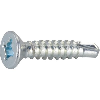 Vis autoperceuse tête fraisée  - Vendu par: 500 | L (mm): 25 | D (mm): 4.8 | k (mm): 2.8 | DK (mm): 9.2 | Emut: PH2