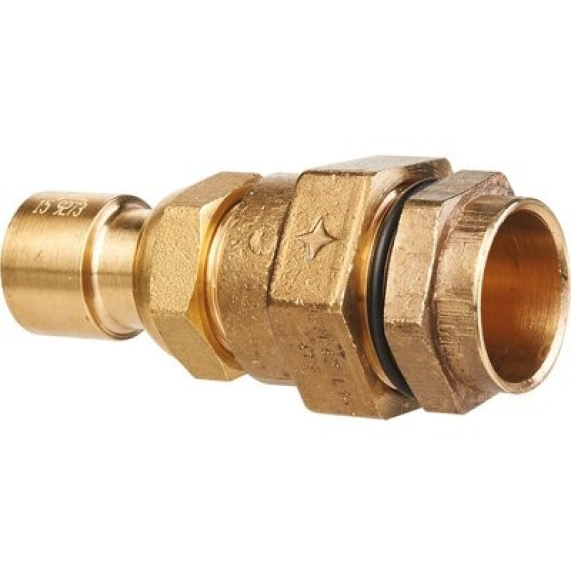 Raccord PLT à braser sur cuivre - Tuyau: DN 20 | Ø Tube cuivre: 22 Raccord PLT à braser sur cuivre - Tuyau: DN 20 | Ø Tube cuivre: 22-Lire la description