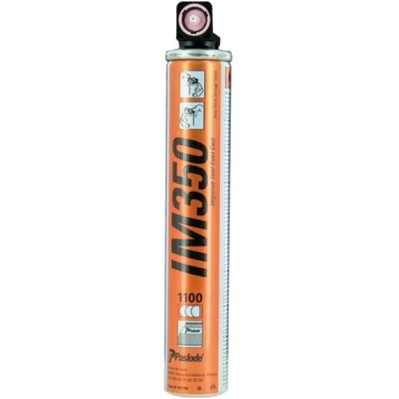Pack IM 350 clous + gaz  - Finition: Standard | Type: Crantées | Vendu par: 2200 | Dimension (mm): 70 x 2.8-Lire la description