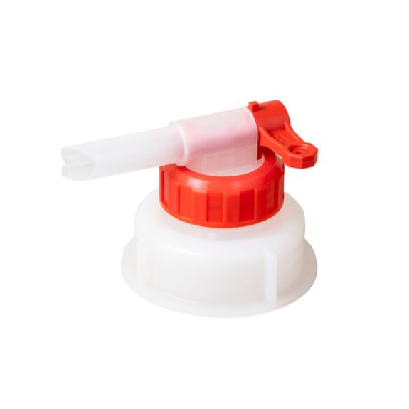Robinet en plastique AH 61, pour bondes filetées Ø 61 mm Robinet en plastique AH 61, pour bondes filetées Ø 61 mm-Lire la description